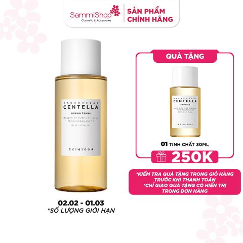 Skin1004 Nước hoa hồng Madagascar Centella Toning Toner 210ml