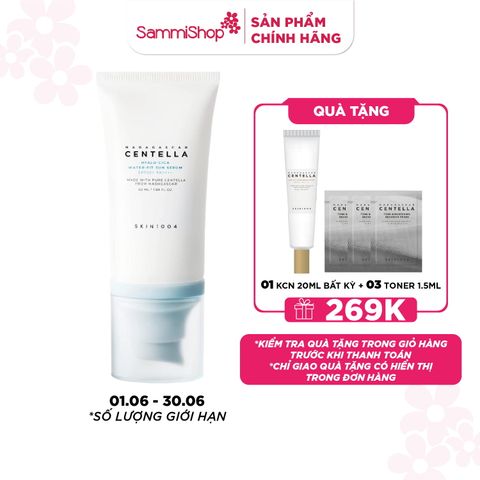 Skin1004 TC chống nắng Madagascar Centella Hyalu-cica Water-fit Sun Serum SPF50+ PA++++ 50ml