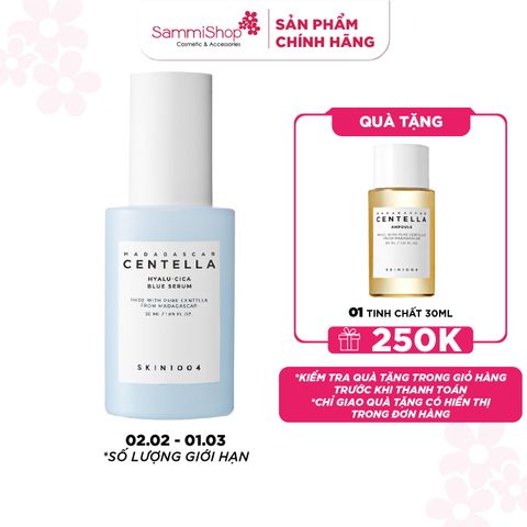Skin1004 Tinh chất Madagascar Centella Hyalu-cica Blue Serum 50ml