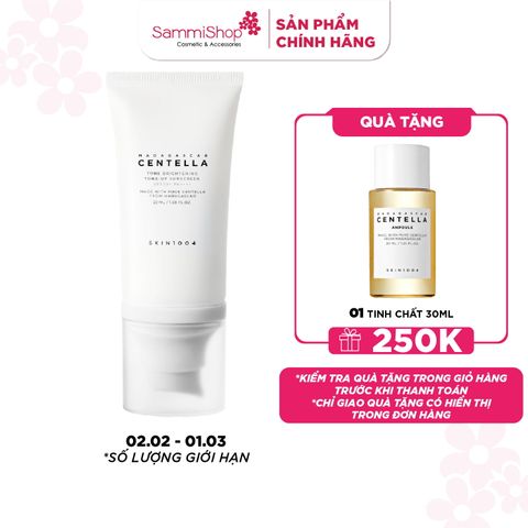 Skin1004 Kem chống nắng Madagascar Centella Tone Brightening Tone-up Sunscreen SPF50+ PA++++ 50ml