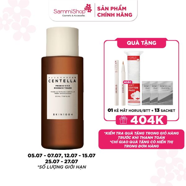 Skin1004 Nước hoa hồng Madagascar Centella Probio-Cica Essence Toner 210ml