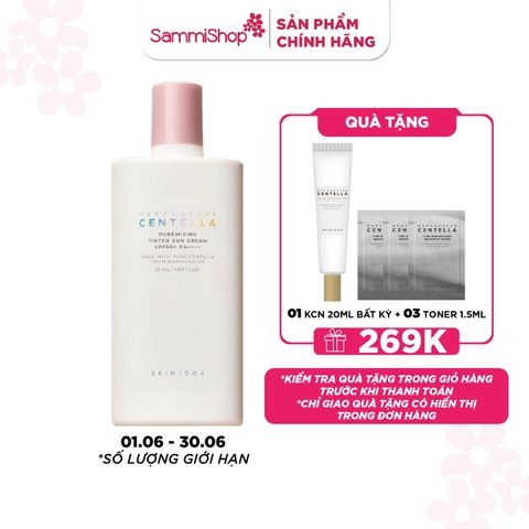 Skin1004 Kem chống nắng Madagascar Centella Poremizing Velvet Finish Sunscreen SPF50+ PA++++ 50ml
