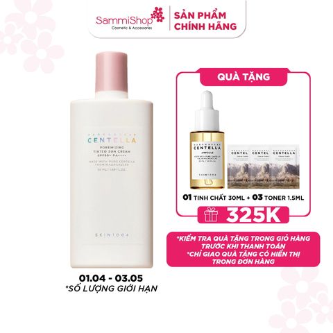 Skin1004 Kem chống nắng Madagascar Centella Poremizing Velvet Finish Sunscreen SPF50+ PA++++ 50ml