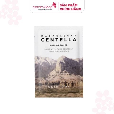 [HÀNG TẶNG KHÔNG BÁN] QT Skin1004 Tinh chất Madagascar Centella Ampoule 30ml Và 5 QT Skin1004 Nước hoa hồng Madagascar Centella Toning Toner 1.5ml