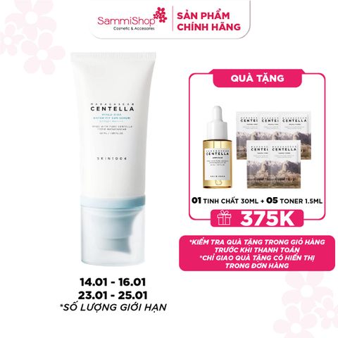 APP + WEB SPIKE DAY 14.01 - 16.01 Skin1004 TC chống nắng Madagascar Centella Hyalu-cica Water-fit Sun Serum SPF50+ PA++++ 50ml