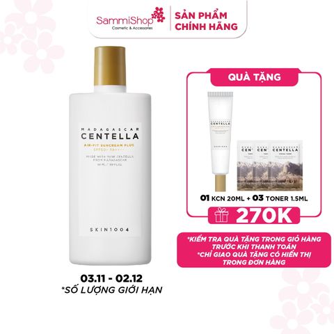 Skin1004 Kem chống nắng Madagascar Centella Air-Fit SunCream Plus 50ml
