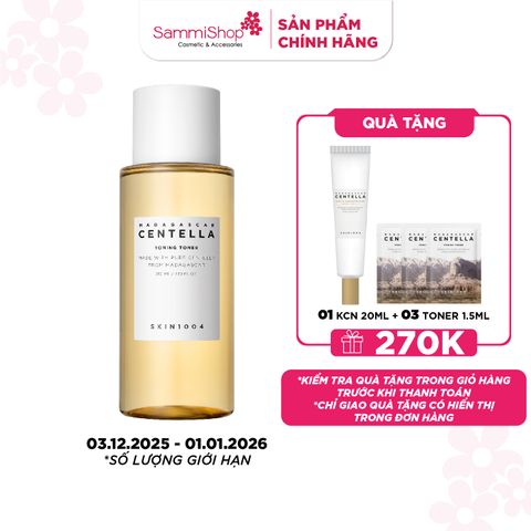Skin1004 Nước hoa hồng Madagascar Centella Toning Toner 210ml