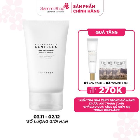 Skin1004 Kem dưỡng Madagascar Centella Tone Brightening Capsule Cream 75ml