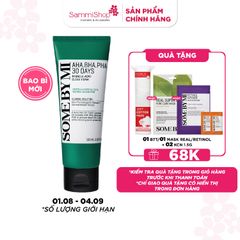 Some By Mi Sữa rửa mặt AHA-BHA-PHA 30 Days Miracle Acne Clear Foam 100ml