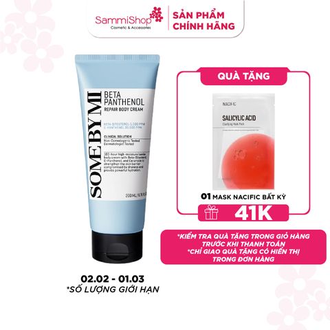 Some By Mi Kem dưỡng  Beta Panthenol Repair Body Cream 200ml
