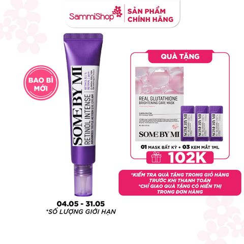 Some By Mi Kem dưỡng mắt Retinol Intense Advanced Triple Action Eye Cream 30ml