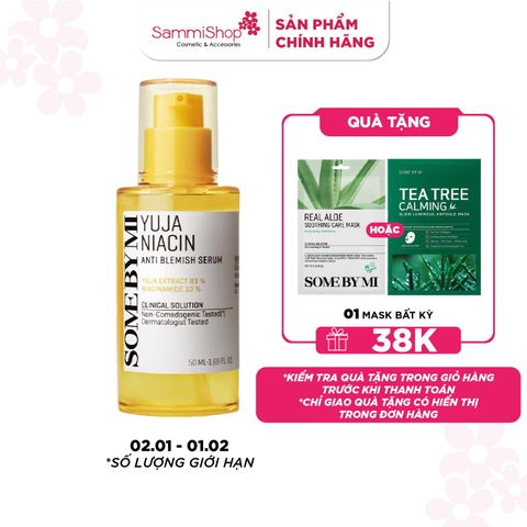 Some By Mi Tinh chất Yuja Niacin Anti Blemish Serum 50ml