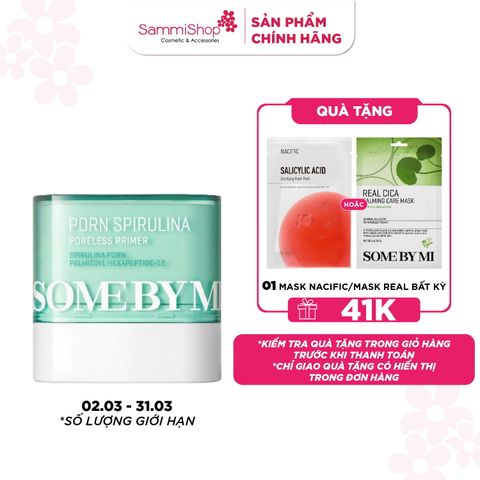 Some By Mi Kem lót PDRN Spirulina Poreless Primer 10g