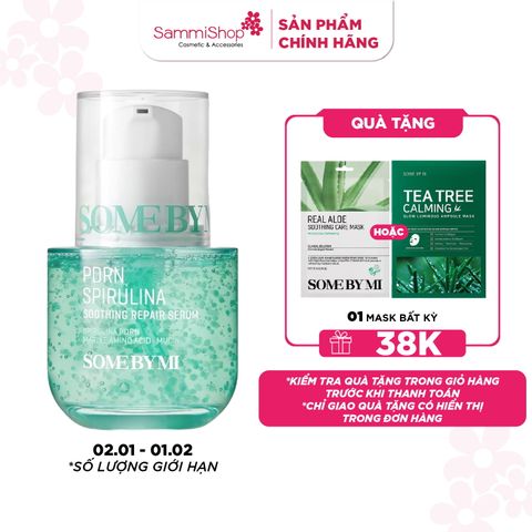 Some By Mi Tinh chất PDRN Spirulina Soothing Repair Serum 50ml