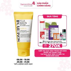 Some By Mi Sữa rửa mặt Yuja Niacin Brightening All-In-One Cleanser 100ml