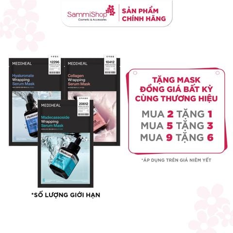 SALE TOÀN NHÃN 01.04 - 03.05 Mediheal Mặt nạ Wrapping Serum Mask 25ml