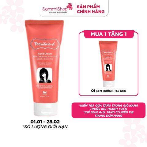 01.01 - 28.02 Teenilicious Kem dưỡng tay 60g