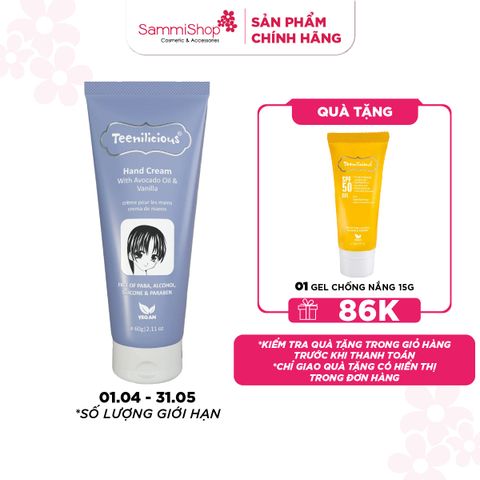 01.04 - 31.05 Teenilicious Kem dưỡng tay 60g
