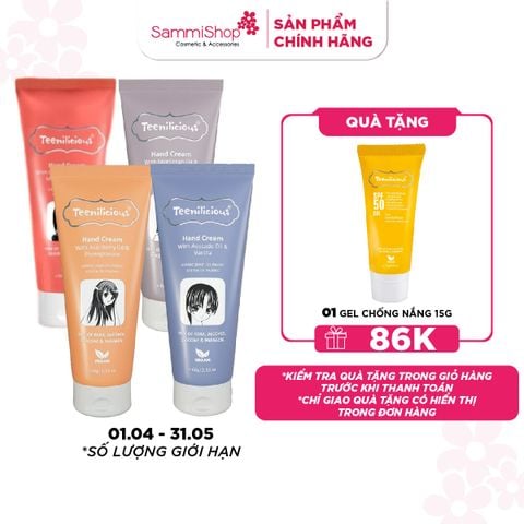 01.04 - 31.05 Teenilicious Kem dưỡng tay 60g