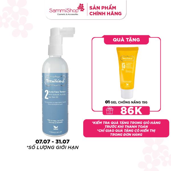 Teenilicious Toner Acne Face 100ml