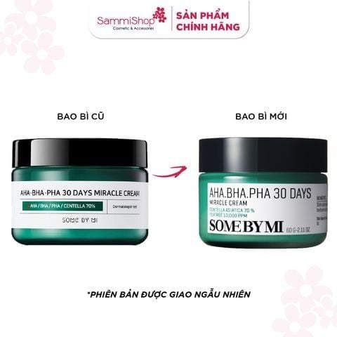 APP-WEB 01.04 - 03.05 Some By Mi Kem dưỡng AHA-BHA-PHA 30 Days Miracle Cream 60g