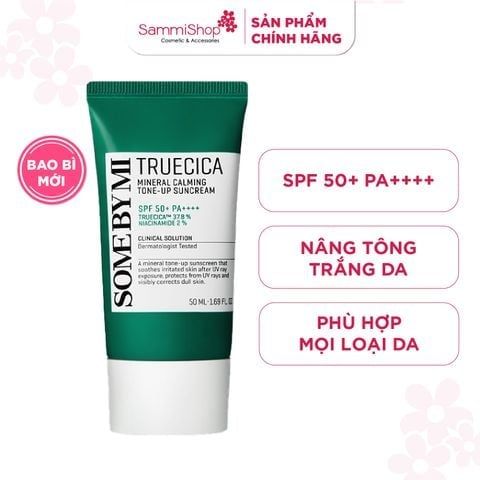 APP-WEB 04.05 - 31.05 Some By Mi Kem chống nắng Truecica Mineral Calming Tone-up Suncream 50ml