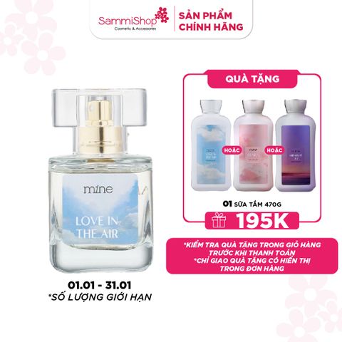 1.1-31.1 Mine Nước Hoa Love In The Air 30ml