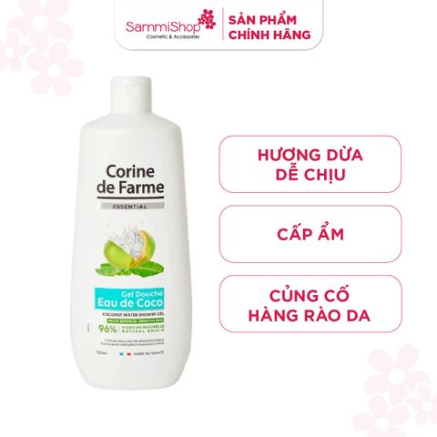 Corine De Farme Sữa tắm Essential Shower Gel 750ml