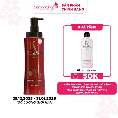 Kerasys Dầu gội Oriental Premium Shampoo 600g