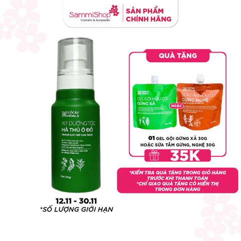 12.11-30.11 Cocayhoala Xịt dưỡng tóc Hà Thủ Ô Đỏ 100g