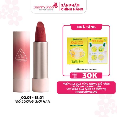 3ce Son thỏi Cashmerehug Lipstick