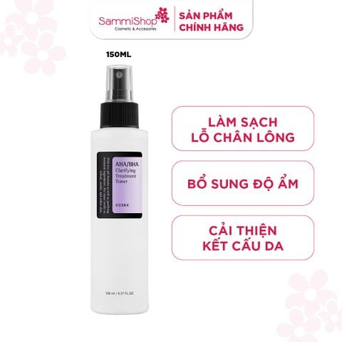 COSRX Nước hoa hồng AHA/BHA Clarifying Treatment Toner 150ml ver 2