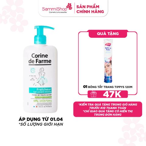 Corine De Farme Dung dịch vệ sinh Fresh Intimate Wash 250ml