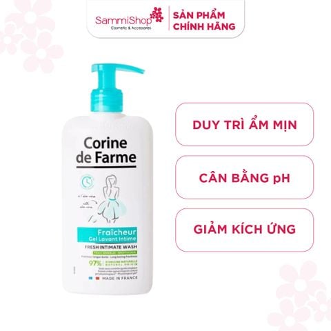 Corine De Farme Dung dịch vệ sinh Fresh Intimate Wash 250ml