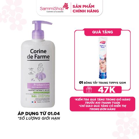 Corine De Farme Dung dịch vệ sinh Protect Intimate Wash 250ml