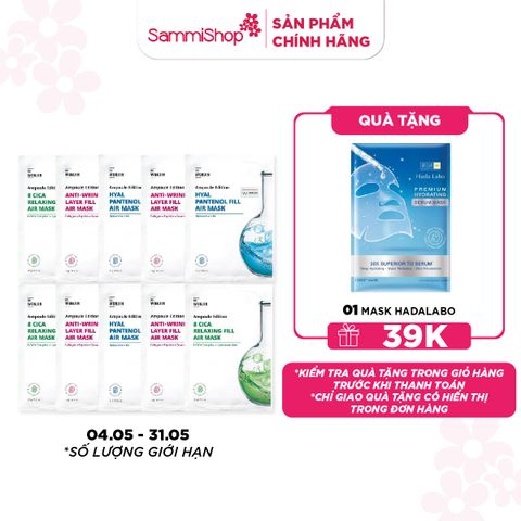 APP+WEB 04.05-31.05 Combo 10 Dr.Wonjin Mặt nạ Ampoule Edition GNY 25,233đ