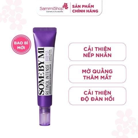 M1T1 15.05 - 31.05 Some By Mi Kem dưỡng mắt Retinol Intense Advanced Triple Action Eye Cream 30ml