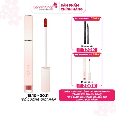 Artmiss Son kem lì Slightly Drunk Velvet Lip Glaze 3,5g