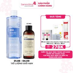 COMBO 01.08 - 04.09 Dear, Klairs nước hoa hồng Supple Preparation Facial Toner 180ml+ Nature Republic Nước tẩy trang Good Skin  500 ml bất kỳ
