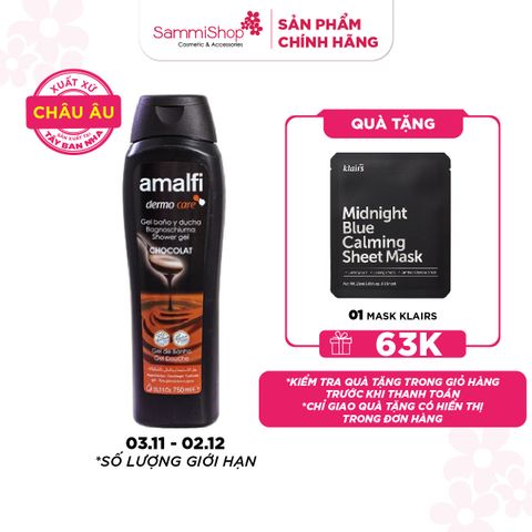 Amalfi Gel tắm Chocolat Shower Gel 750ml