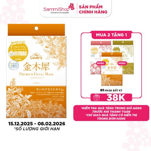 15.12 - 08.02 My Lover's Mặt nạ Kinmokusei premium mask 30ml