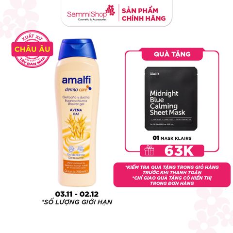Amalfi Gel tắm Oat Shower Gel 750ml