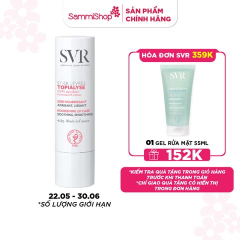 SVR Son dưỡng Topialyse Levres 4g