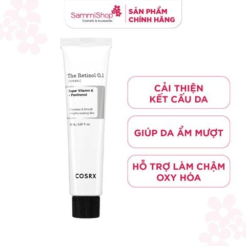 COSRX Kem dưỡng The retinol 0.1 cream 20ml