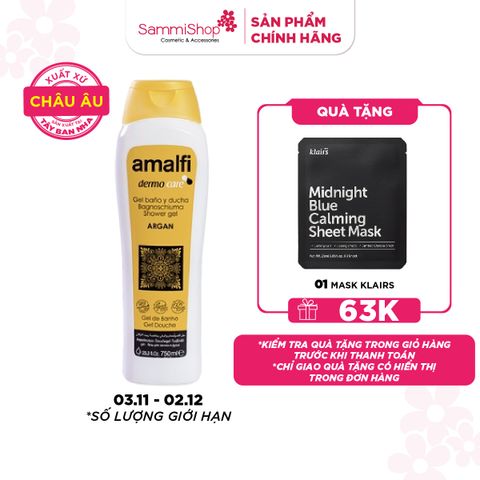Amalfi Gel tắm Argan Shower Gel 750ml