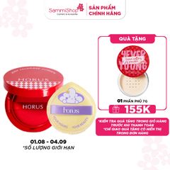 COMBO 01.08 - 04.09 HORUS Phấn nước Dream Cover Air Cushion 12.5g+ Horus Bông mút trang điểm Horus Pang Pang Big Puff