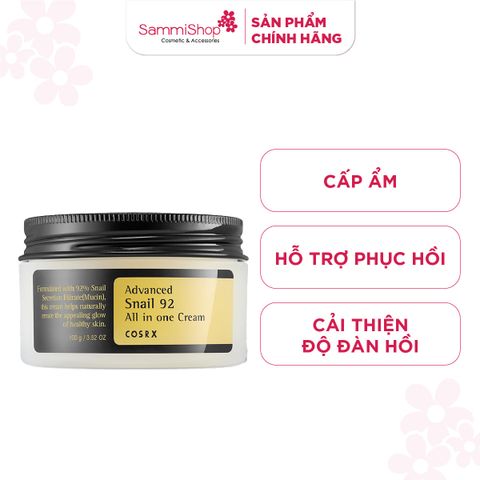 COSRX Kem dưỡng Advanced Snail 92 All in one Cream 100g