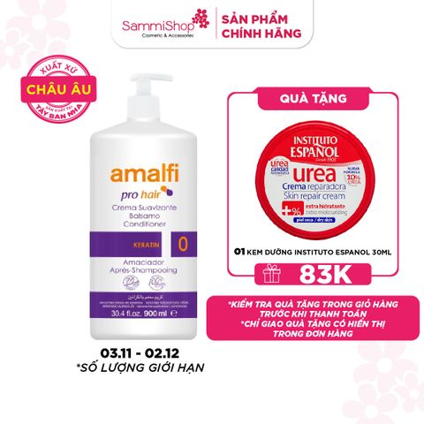 Amalfi Dầu xả Keratin Conditioner 900ml