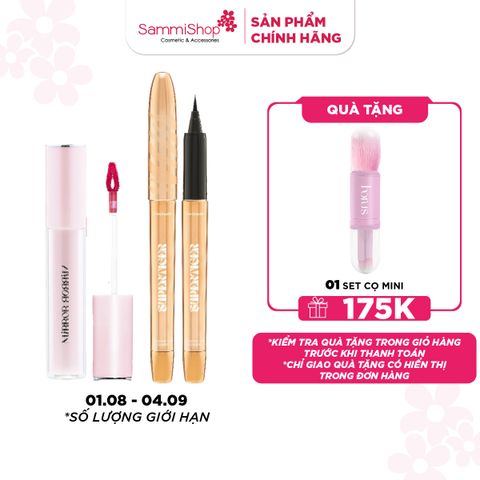 COMBO 01.08 - 04.09 Lemonade Son bất kỳ + Lemonade Kẻ mắt nước SuperTiger - Tigereyes Liner