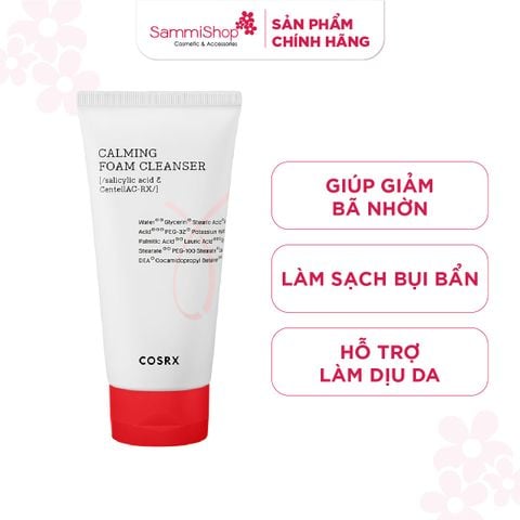 COSRX Sữa rửa mặt AC Collection Calming Foam Cleanser 2.0 150mL